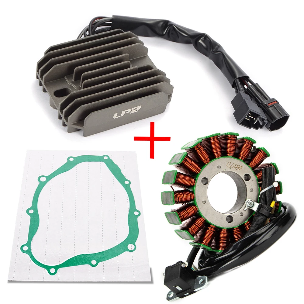 

Stator coil Rectifier For Suzuki DL650 V-Strom VStrom V Strom SV650 DL SV 650 2003-2007 2008 2009 2010 2011 2012 With Gasket