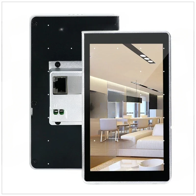 YC-SM55P home Poe 5.5 inch screen Android 11 WiFi control panel wall switches