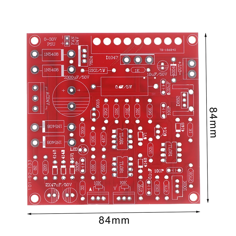 0-30V 2mA-3A DC Alimentatore regolato Kit fai da te Set regolatore di tensione di protezione limitatrice di corrente continua regolabile