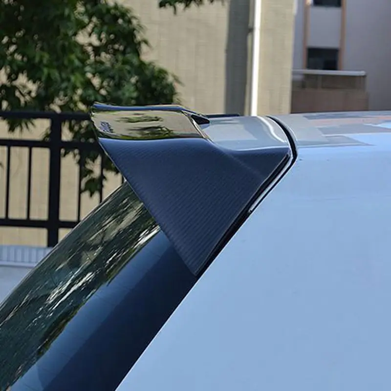 

Carbon Fiber Rear Trunk Roof Spoiler for Volkswagen VW Golf 7 VII MK7 GTI & R 2014-2017 O style Window Wings