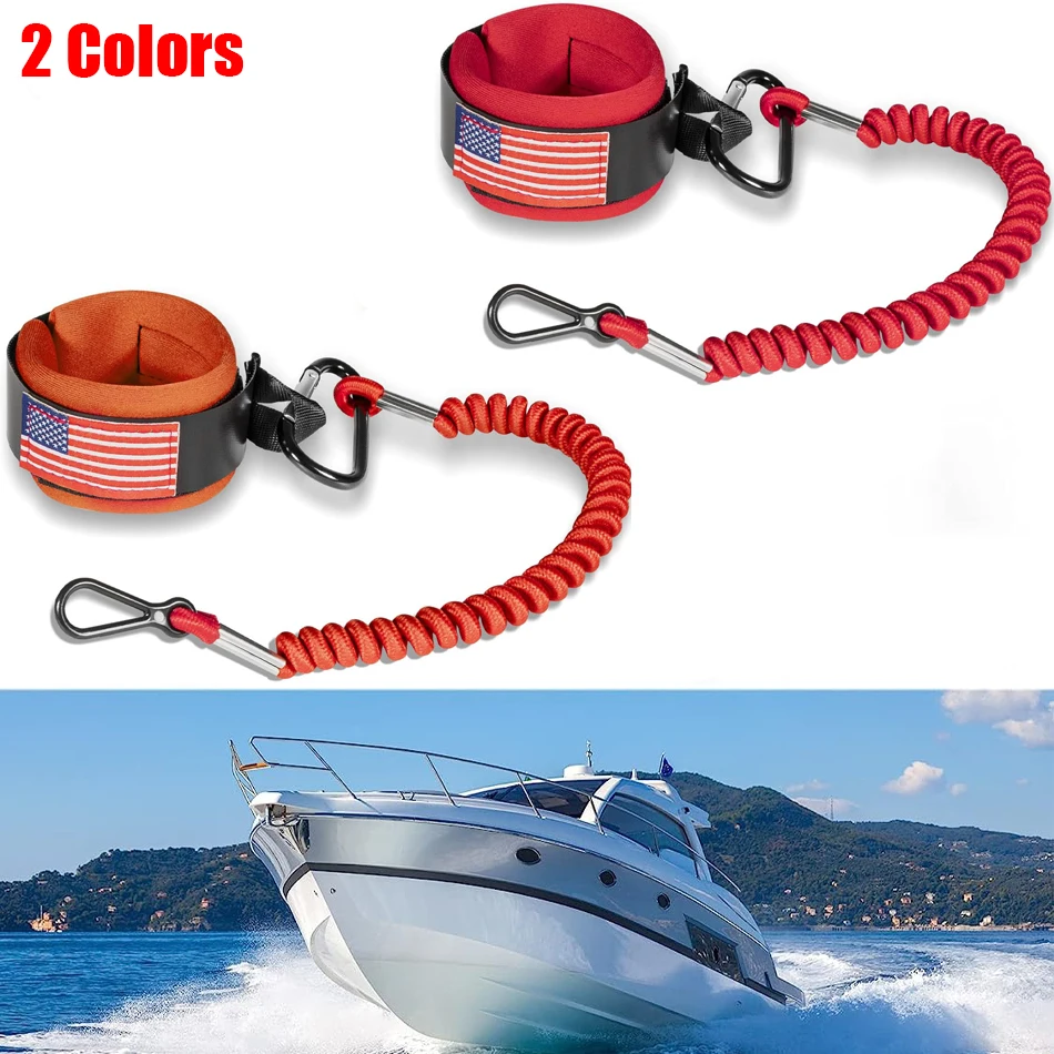 MX 8M0092850 Upgrade Boat Kill Switch Lanyard Cord with Wrist Strap fit for Most Mercury Mercruiser Boat Engine Outboard Motor