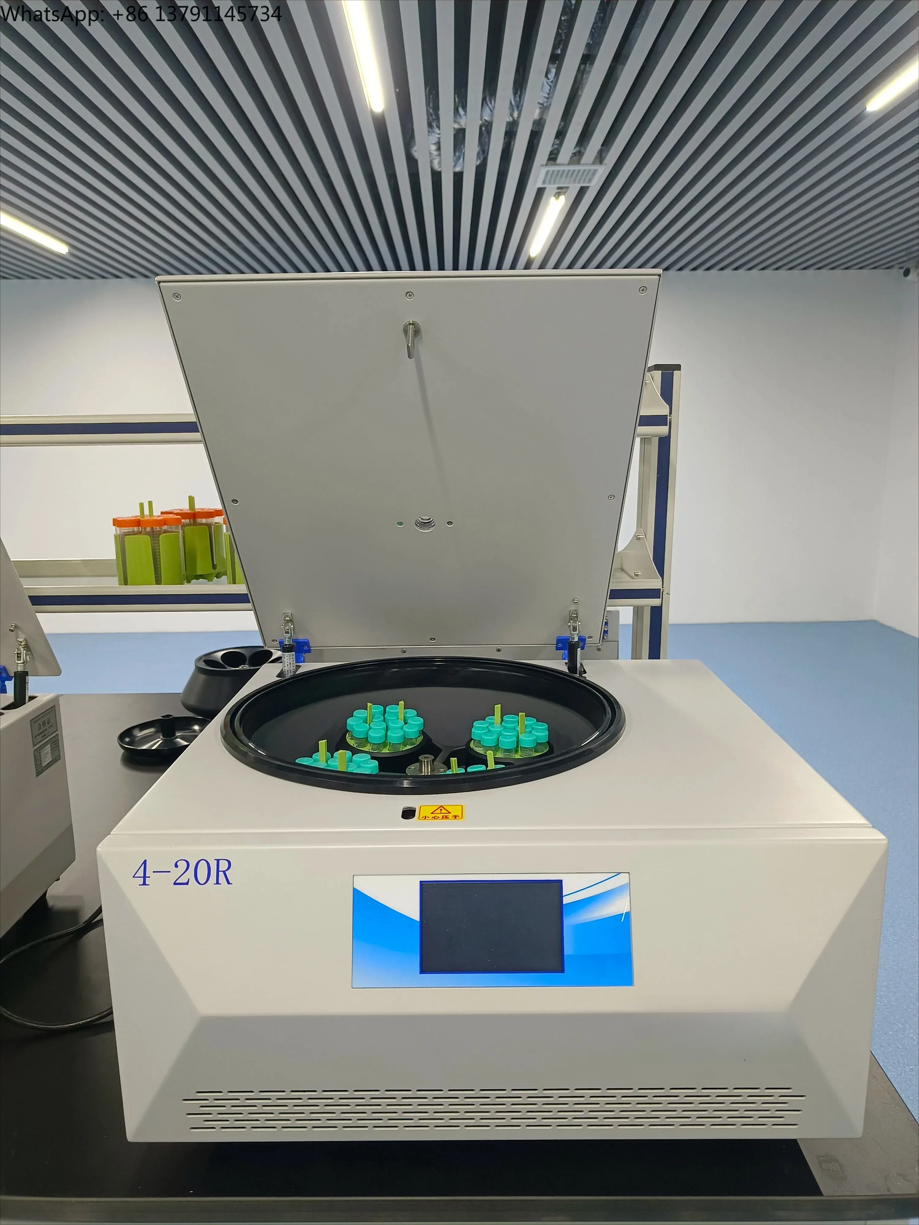 2026 SELL Heng Nuo Instrument Tabletop Laboratory Centrifuge 4-20R with High and Low Speed 36*1.5/2ml Fixed Angle Rotor