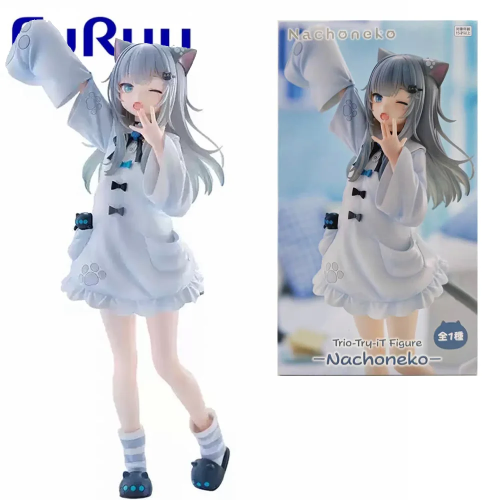 

FuRyu Original Nachoneko Trio-Try-iT Figure Nachoneko Anime Action Figure Toys For Boys Girls Kids Children Birthday Gifts Model