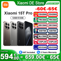 Global Version Xiaomi 15T Pro Smartphone 12GB 512GB Leica 5X Pro Telephoto Triple Camera Immersive 6.83 \