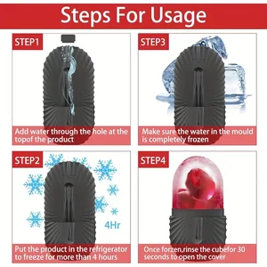 8 최고의 판매 실리콘 얼굴 - №5