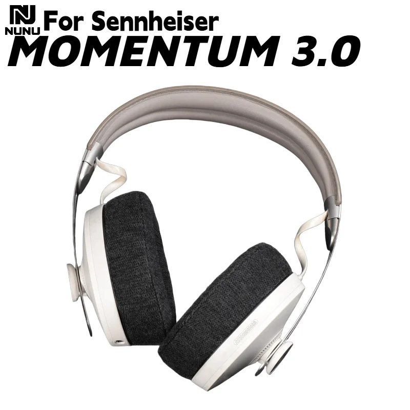 

NUNU Replacement Cotton fabric EarPads With buckle For Sennheiser MOMENTUM 3.0 Headset Comfortable to wear, never shedding skin