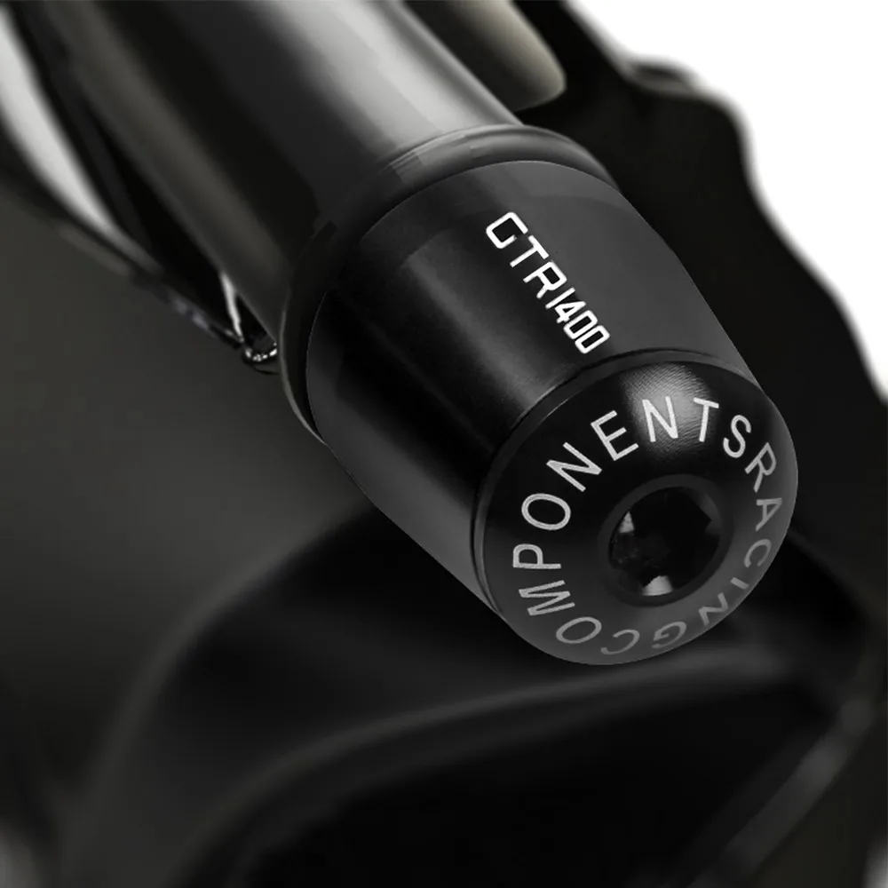 

Motorcycle Accessory CNC Aluminum 7/8'' 22MM Handlebar Grips Handle Bar Cap For Kawasaki GTR1400/CONCOURS GTR 1400 2007-2016