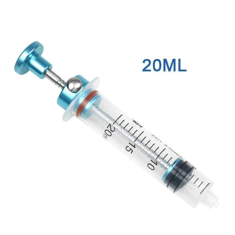 Liposuction Aspirator Syringe Suction Needle Converter Suction Pumping Handle Stainless Steel Rubber Hose Liposuction Tool