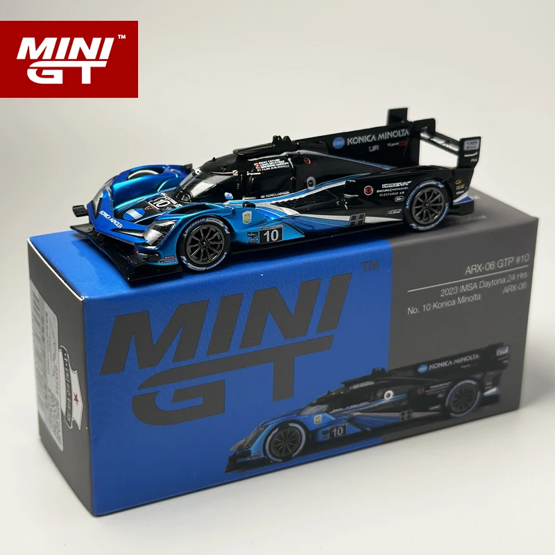 مينيجت 1:64 ARX-06 GTP # 10 سيارة كونيكا مينولتا سباق سبيكة موديل 685 #1