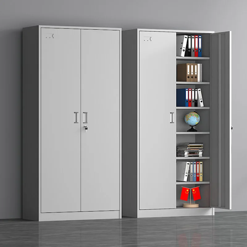 

Accounting voucher cabinet Steel document filing cabinet Office locked tin bookcase Household cabinet Locker