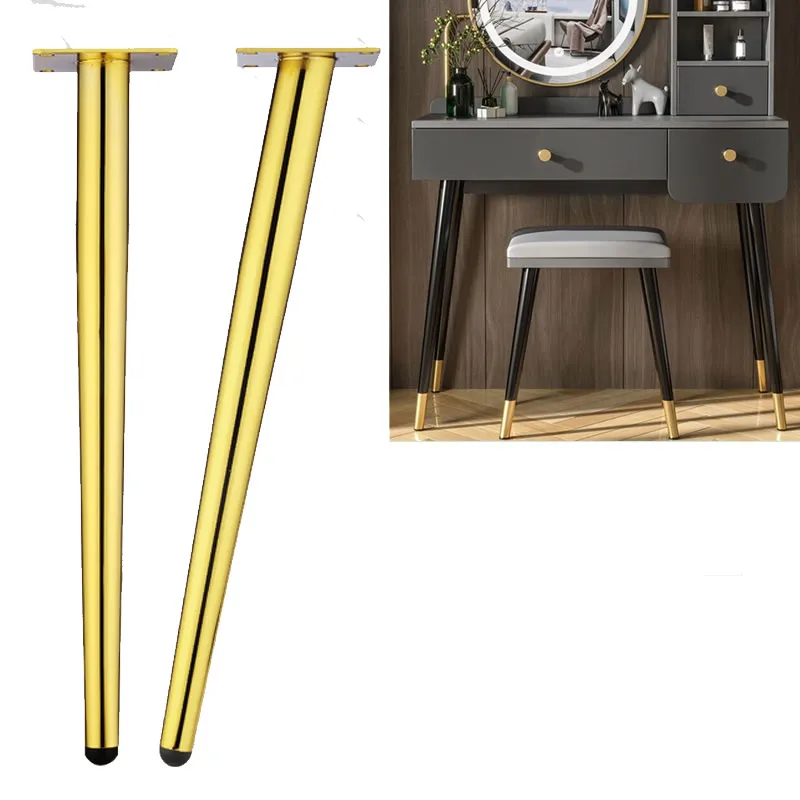 1pcs Bright gold Luxurious atmosphere,height 35cm 40cm 50cm, Sofa table feet chair legs  support Foot,table legs,furniture
