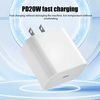 2PC 20W rychlonabíječka pro iPhone 13 Mini 12 11 Pro 14 Pro Max Plus X XR XS USB Type-C Rychlonabíjecí kabel Příslušenství 10 nejlepší prodej Nabíječky Apple - №1