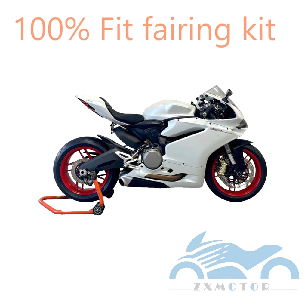 Pearl white Fairings Kit Fit For 959 1299 2015 2016 2017 2018 2019 Ducati 15 16 17 18 19 High Quality Abs Injection Bodywork Set