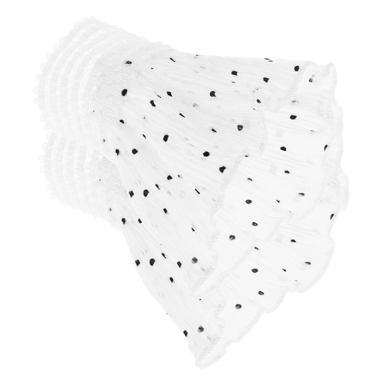 Lace Cuff Sleeves For Women Detachable Fake Floral Wrist Accessories Bridal Prom Costume Arm Cover Short Fingerless Gloves