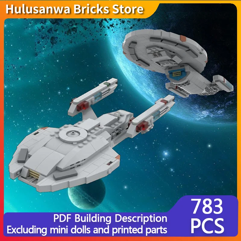 

Popular Moive Model MOC Building Bricks Transport Spaceship Modular Technology Gifts Holiday Assemble Children Toys Suit