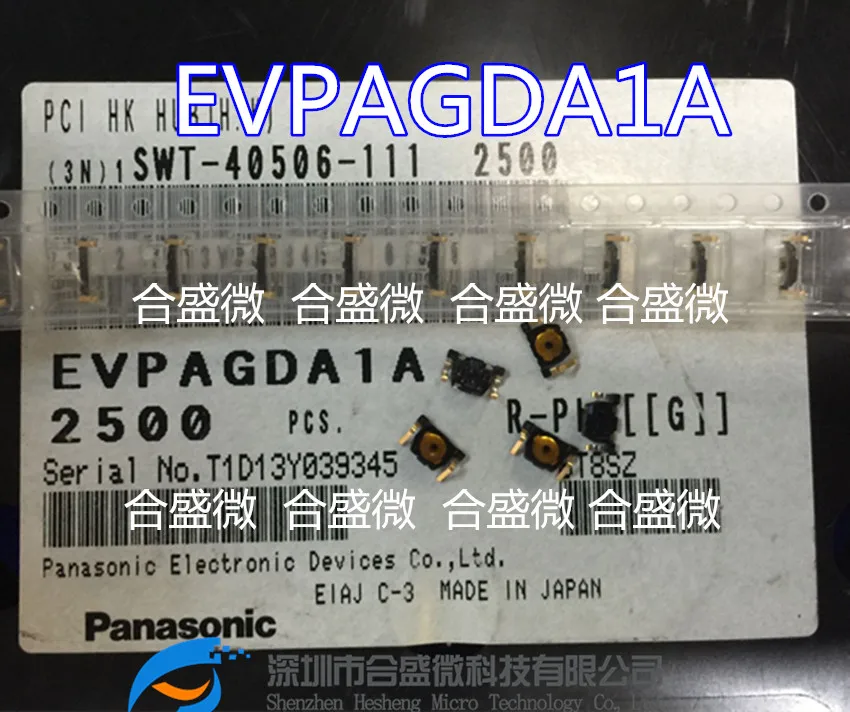 Panasonic-interruptor vertical do toque da folha, lado do interruptor, Evpagda1a, Japão, 4*3.5*0.9