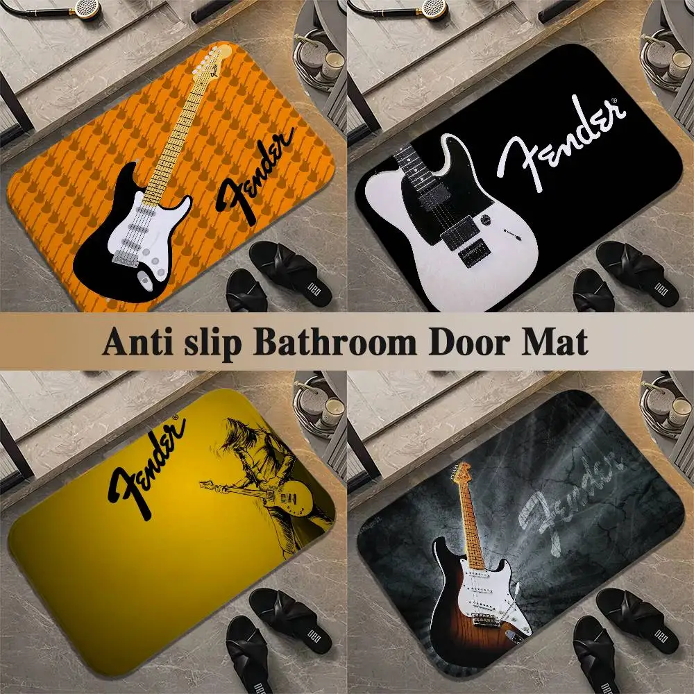

Fender Floor Mat Printed Large Carpets Room And Bedroom Carpets Bathroom Anti Slip Door MATS Small Carpets