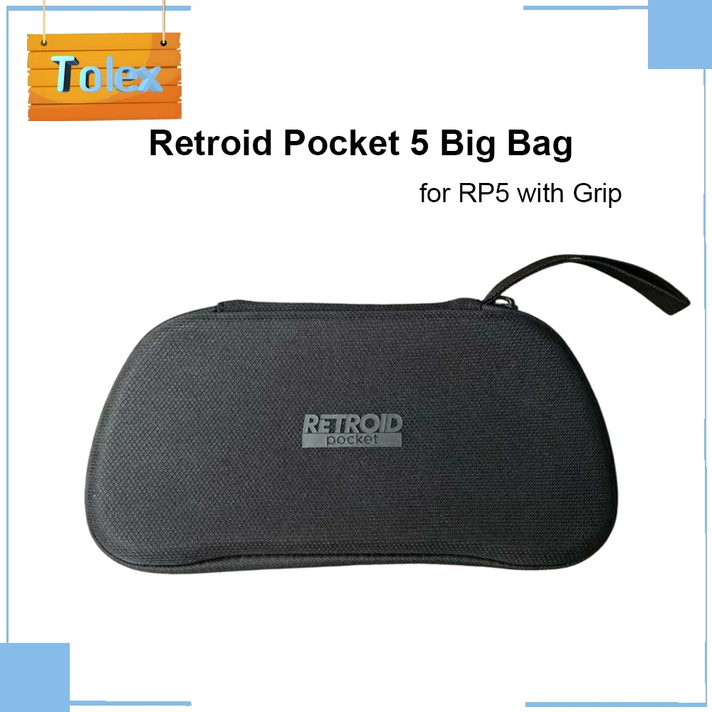 Retroid Pocket Big Bag and Grip for Handheld game Console Original Version with Official Store Portable Carry Bag RP