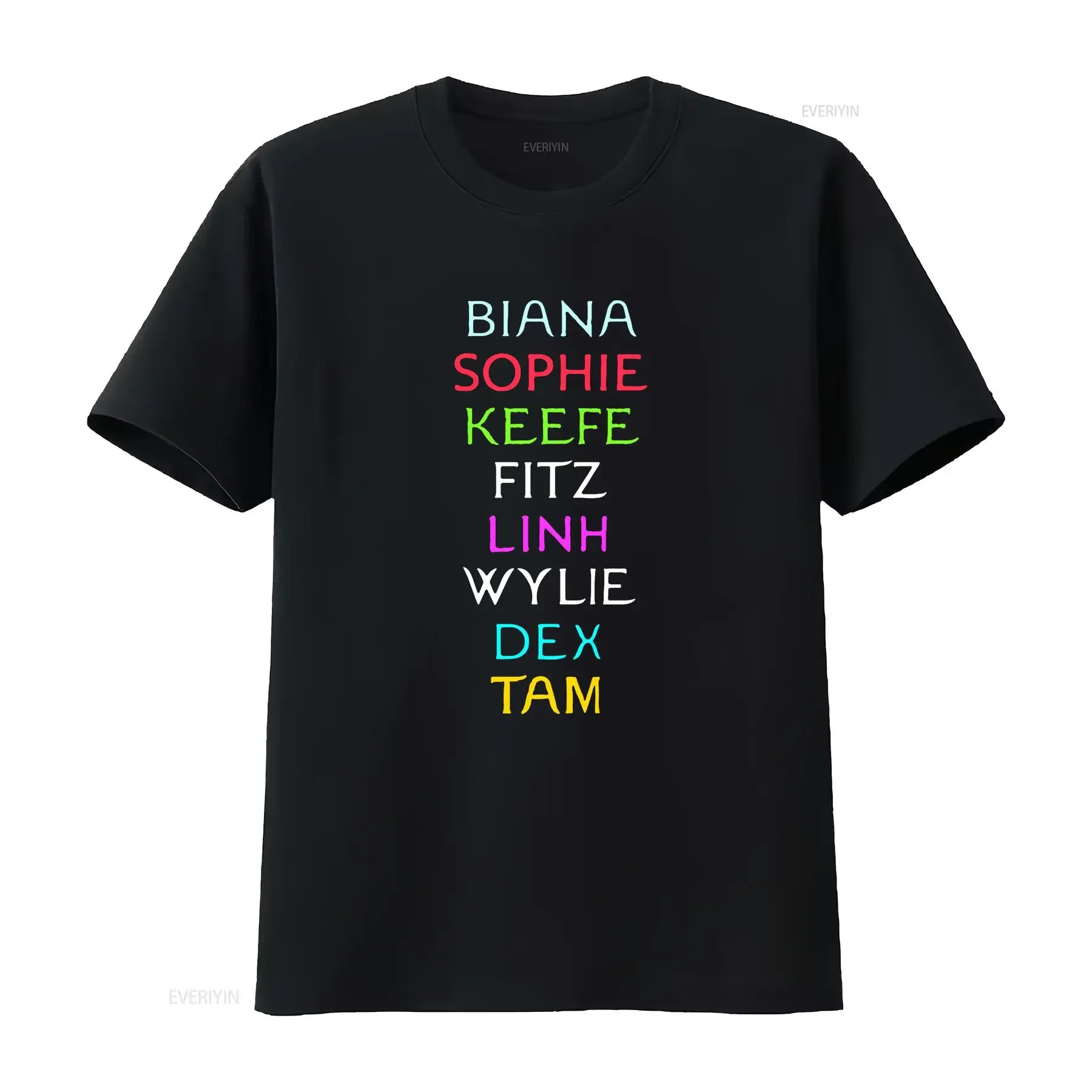 Camiseta inspirada en Keeper of the Lost Cities, Black Swan, Keefe, Sophie, Elizabeth Foster, Foxfire, estilo vintage, lavada, cómoda