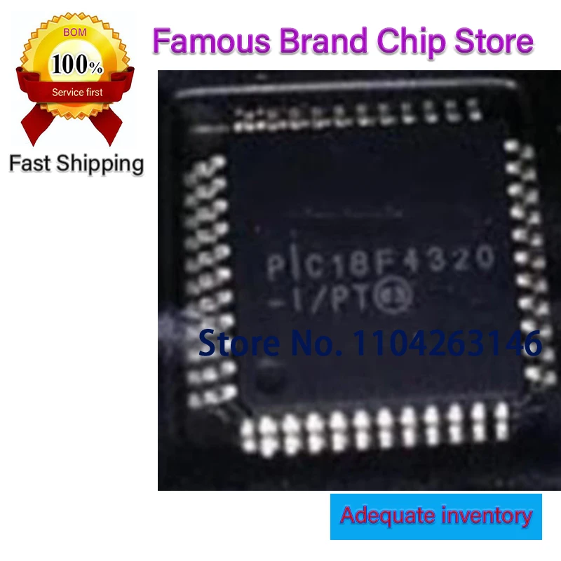 2Pcs-10Pcs Pic18F43… - image