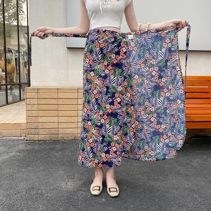 Butterfly Print Cover Up Swimwear Women Dress Summer Tunic Bikini Bath Sarong Wrap Skirt Swimsuit Elegant Lady Beachwear S2