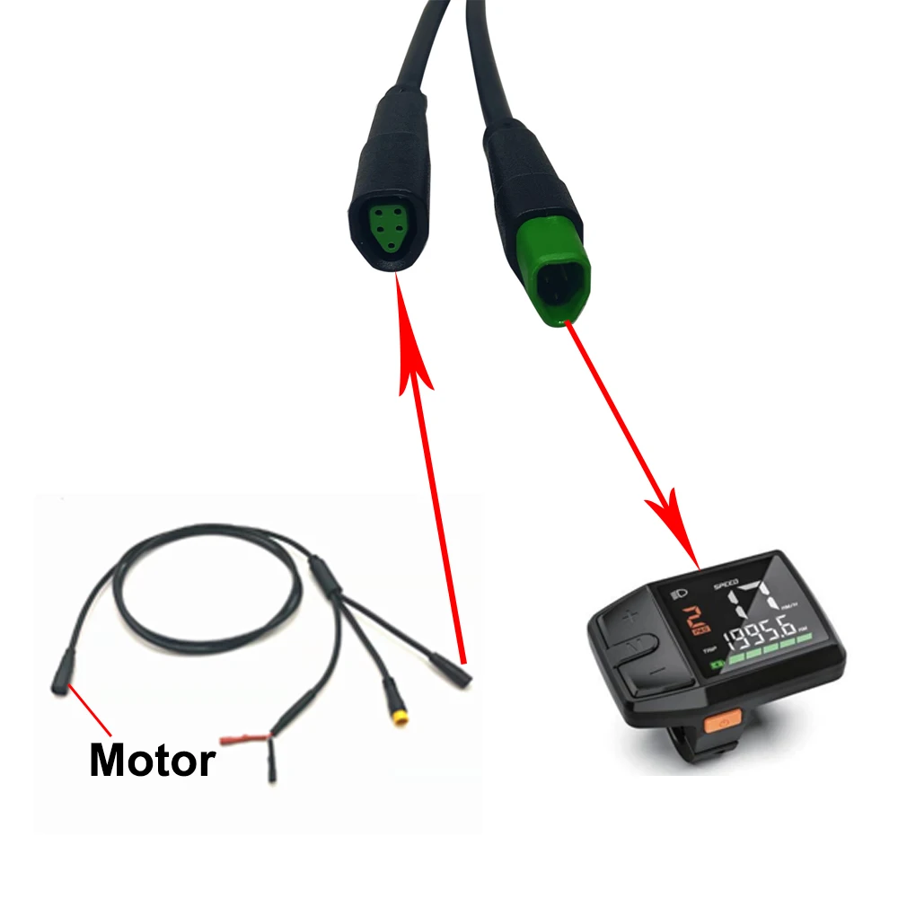 

For bafang USB Programming Cable for M400 G330 M500 G521 G620 CAN Motors Optimize Performance and Wheel Settings