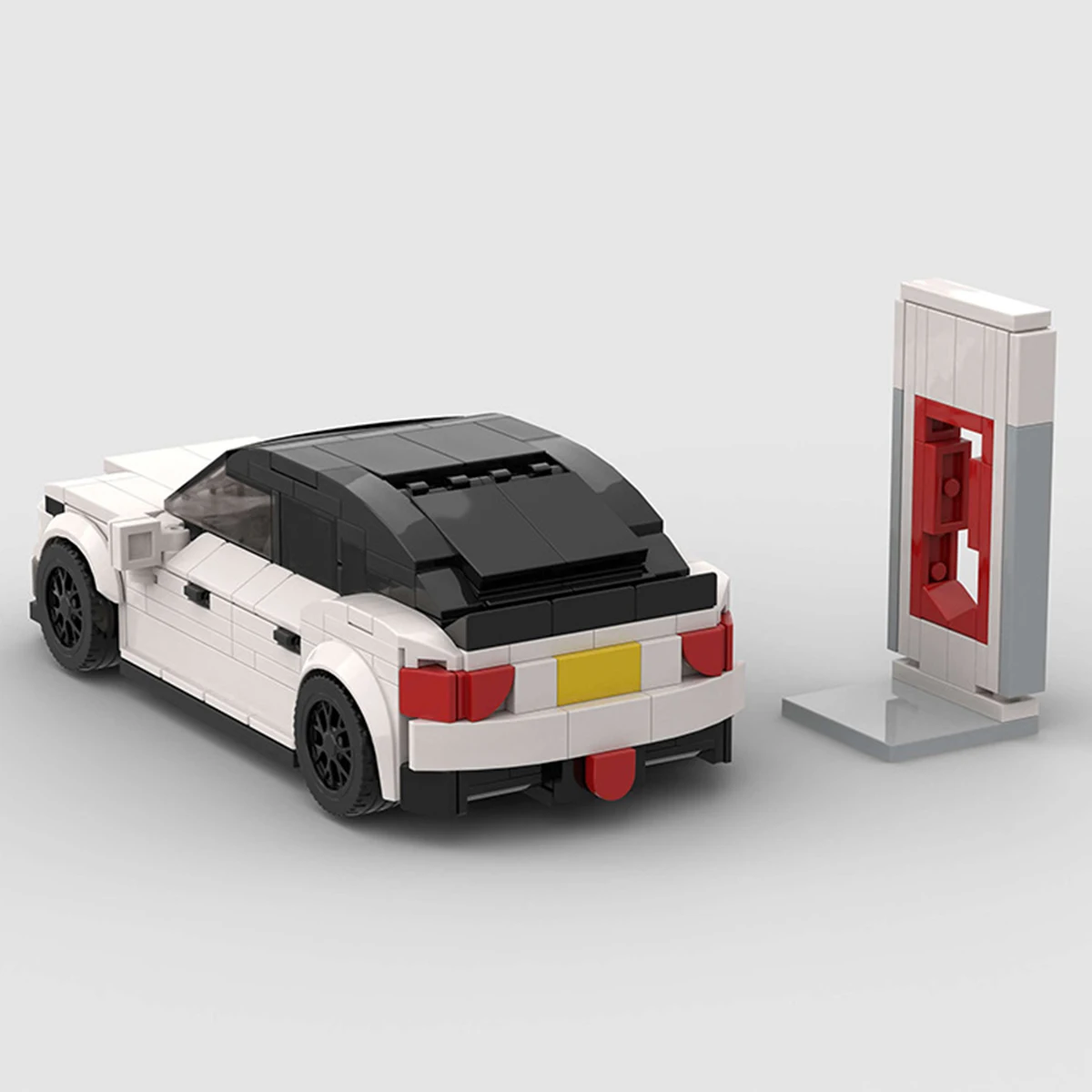 MOC Ladestation-Modell Kreatives Sportwagen-Bauset DIY Kinder-Montagespielzeug Erwachsenen-Sammlerstück Geburtstagsgeschenke – Detail 5