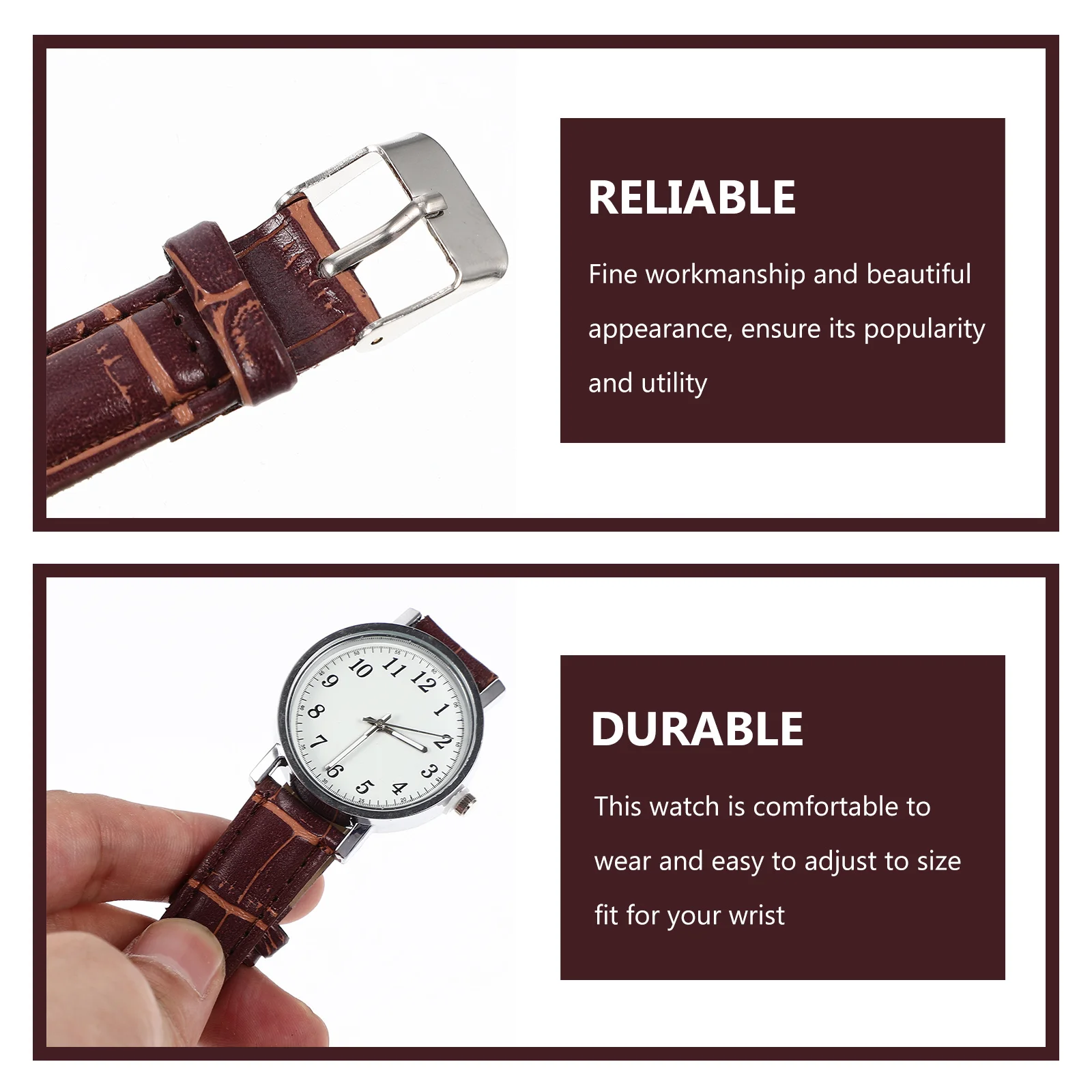 

Ladies Quartz Watch Delicate Outdoor Wear-Resistant Adjustable Wristwatch For Women Fashion Travel Gift Portable Female Watch