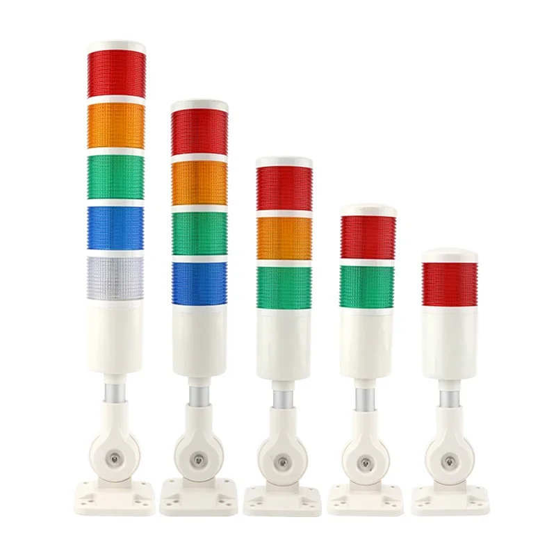 LED Multi-layer Warning Light Machine Tool Alarm Light Equipment Signal Light Three-color Indicator Sound
