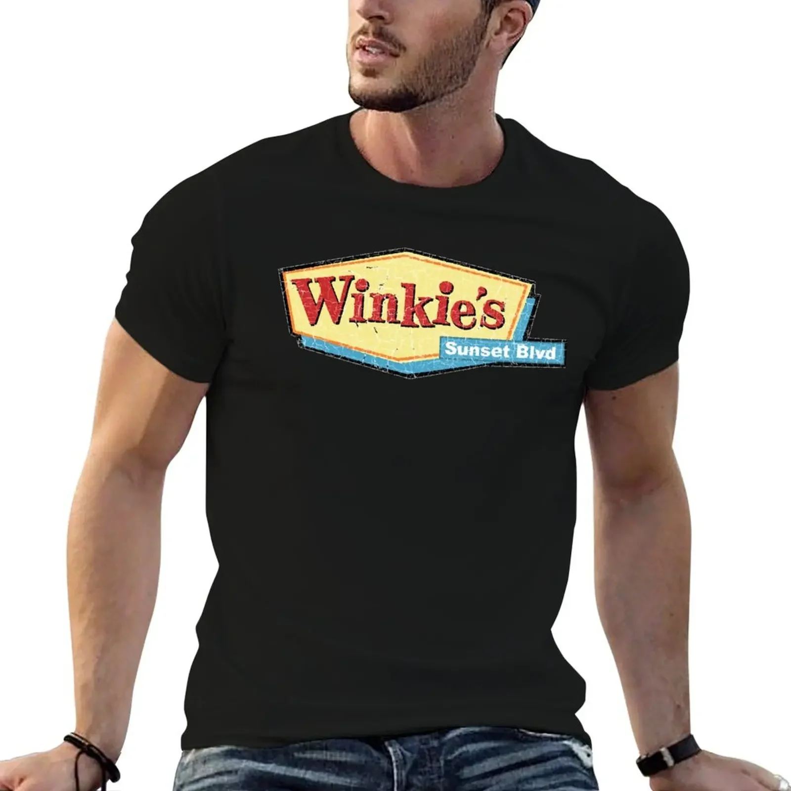 

Winkie's sunset blvd T-Shirt custom t shirt sublime customizeds anime t shirts plain black t shirts men