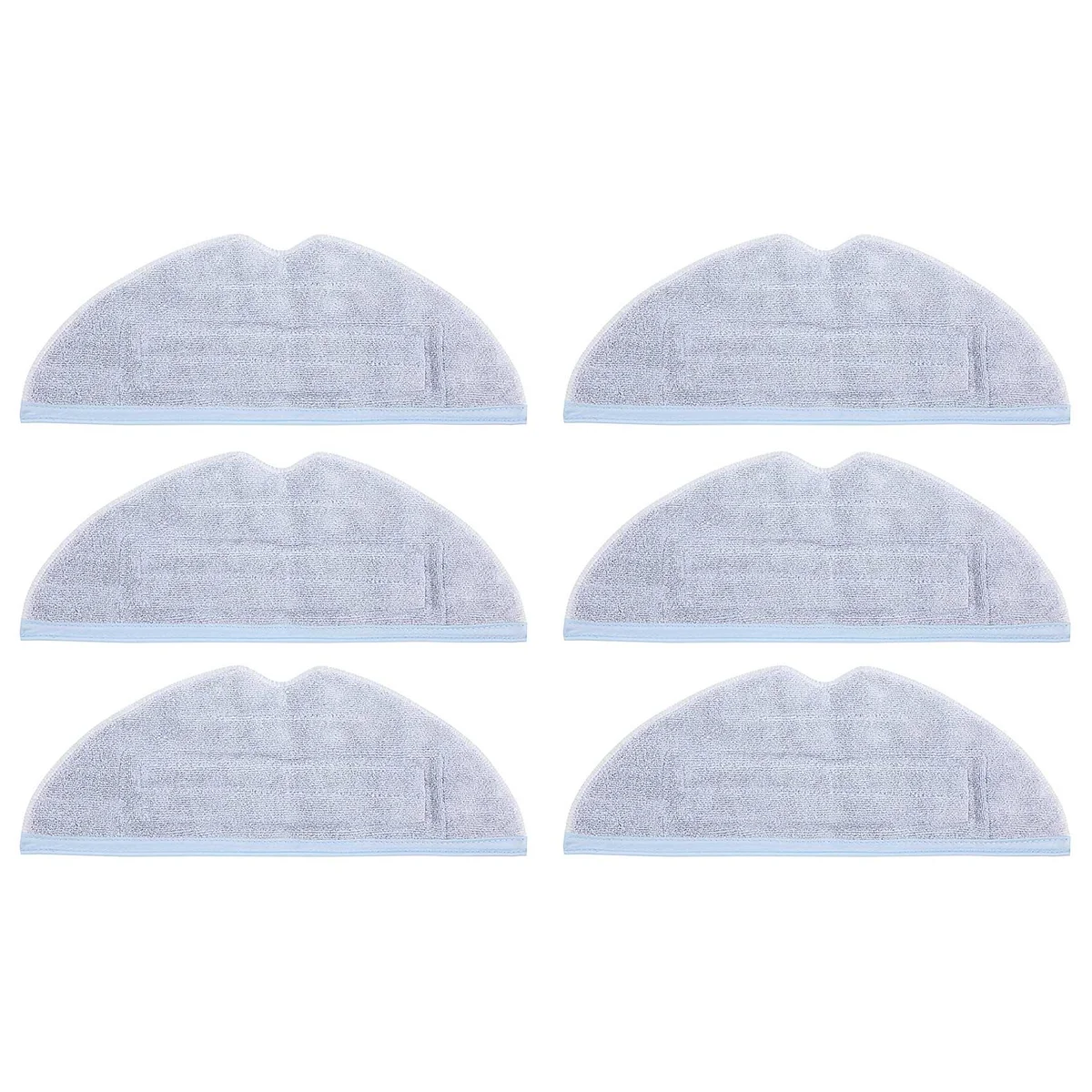 Replacement Microfiber Mop Clothes Cleaning Pads for T7S T7S Plus S7 Vacuum Cleaner Accessories 6 Pcs