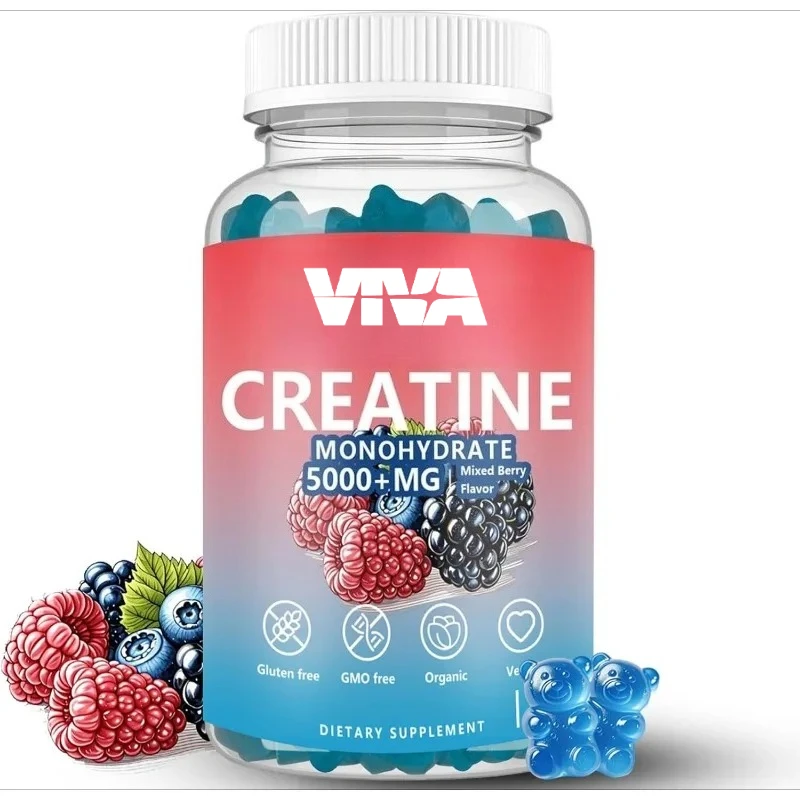

Creatine gummies, energy boosting, vegetarian