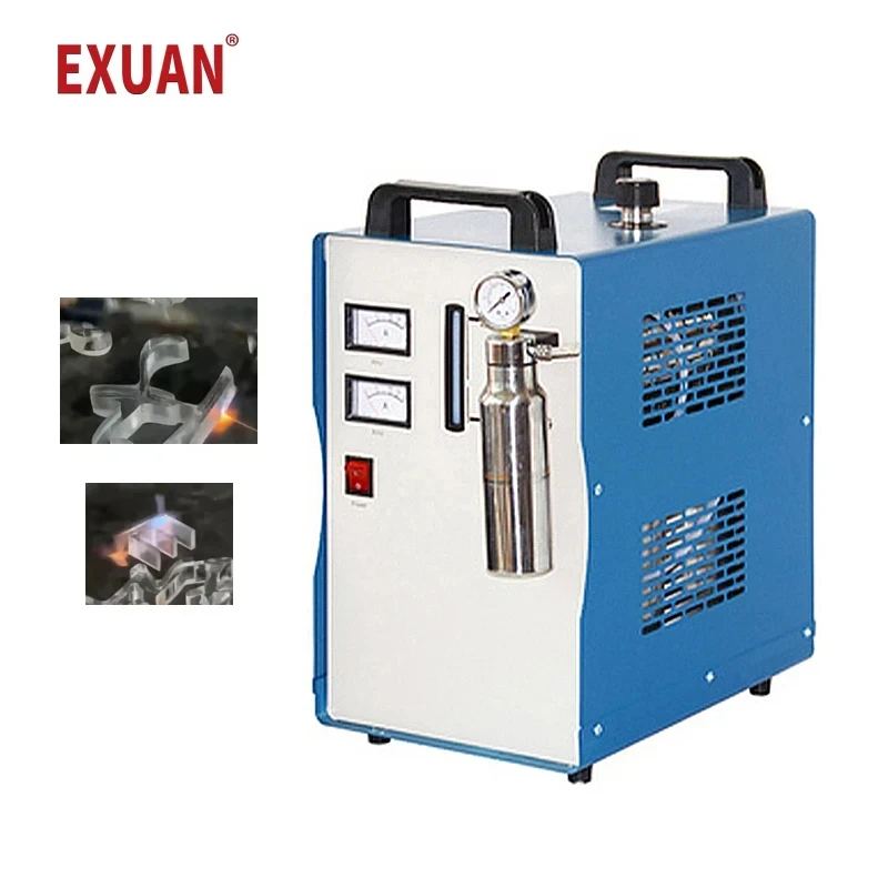 Acrylic acid flame polishing machine H160 / H260 acrylic acid polishing machine HHO hydrogen generator crystal polishing machine