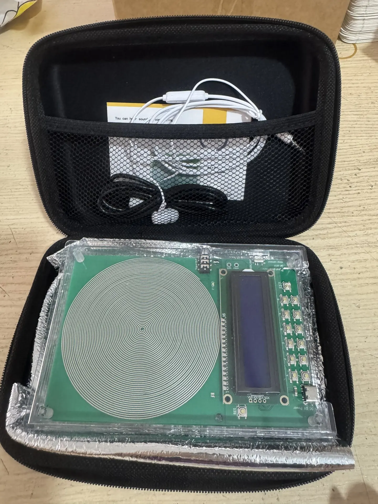 Signal Generator for For schumann Wave 7.83Hz Adjustable Pure Sine Output DC 5V Powered Compact Green PCB 155x105x26mm