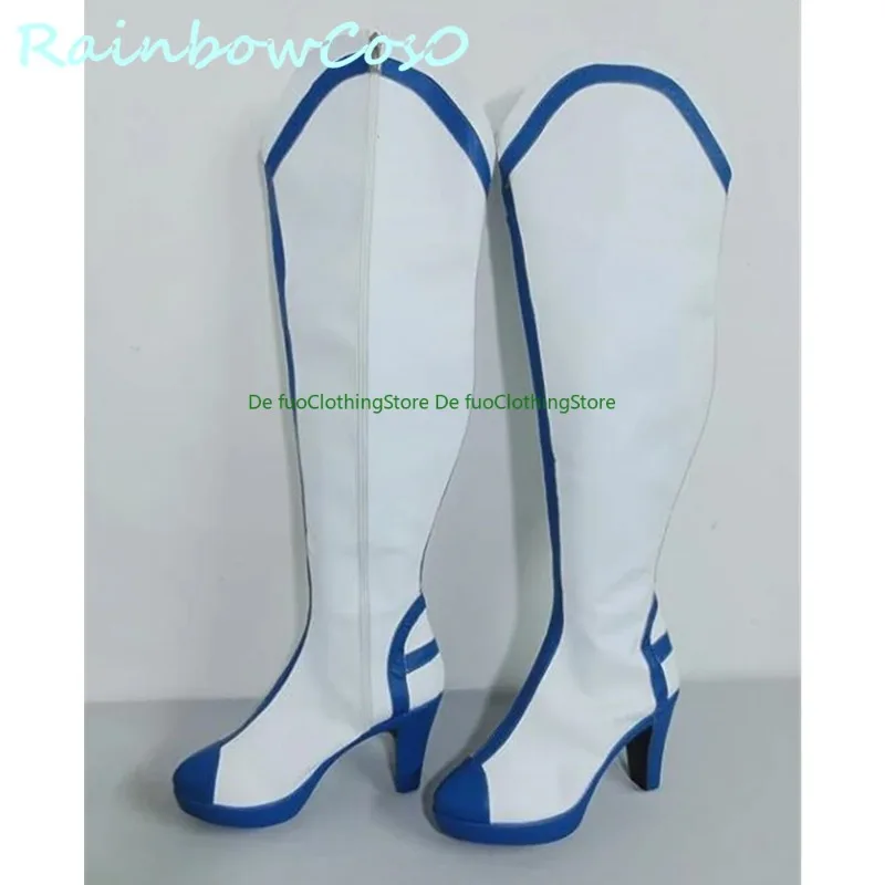 Defuo Satsuki Kiryuin Cosplay Schuhe Stiefel Spiel Anime Spiel Rollenspiele Halloween-Party Requisiten Schuhe Stiefel