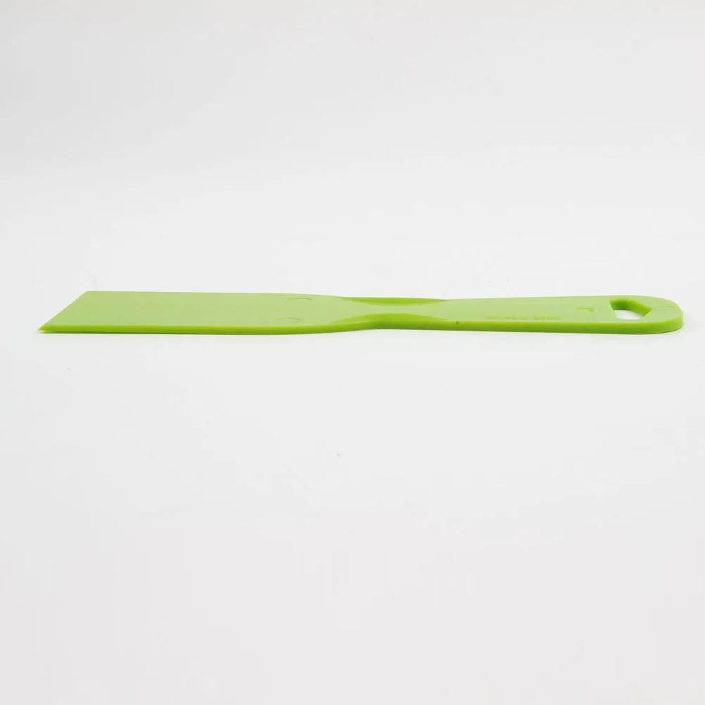 

5pcs Plastic Light Green Reusable Kitchen Tool For Cake Bread Pizza Cutting Icing Smoothing Baking Scraper Cake Scraper Kitchen