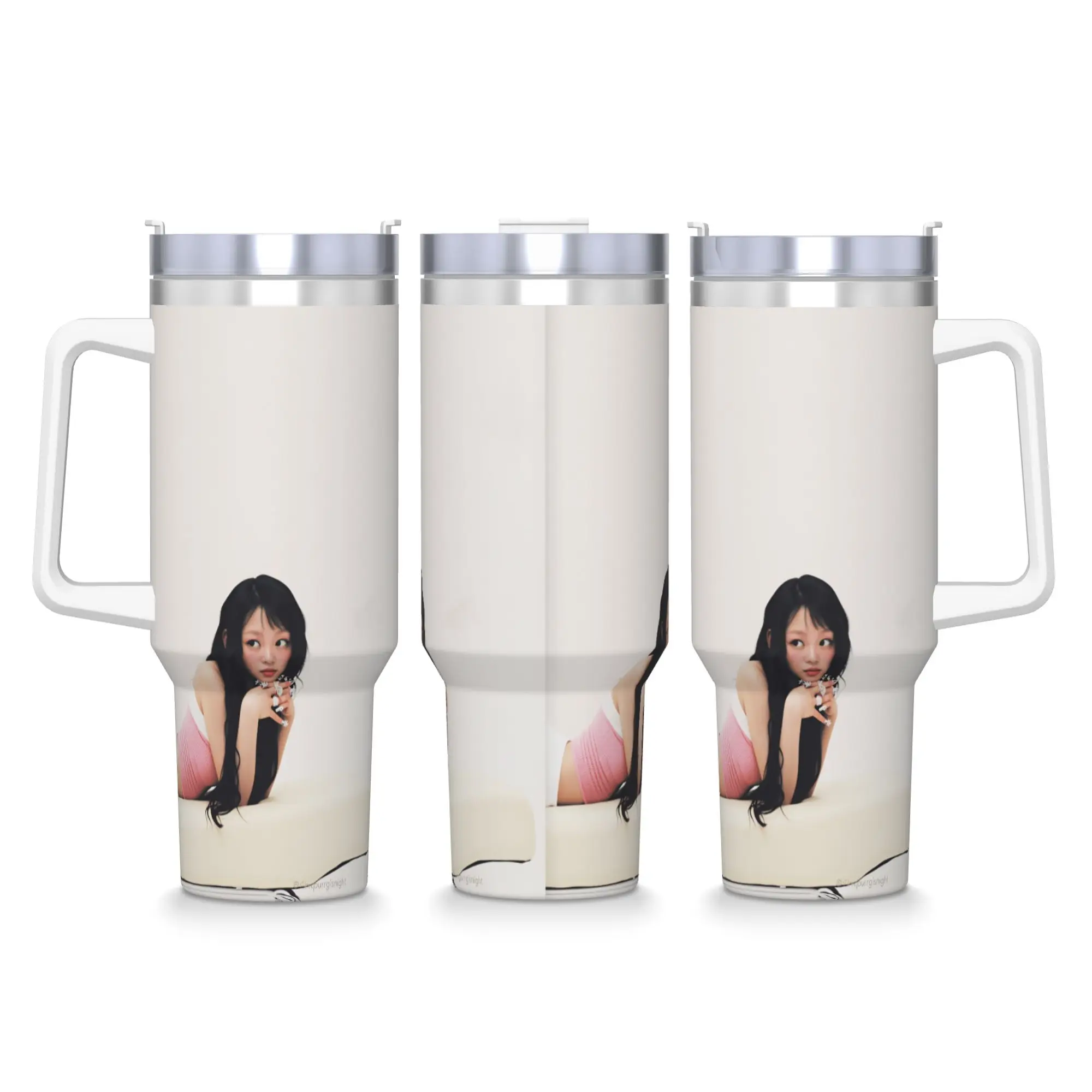 Y-Yves Loop's Album Tumbler  Cold and Hot Water Bottle Heat Preservation Stainless Steel Coffee Mug Graphic Travel Mugs Cup