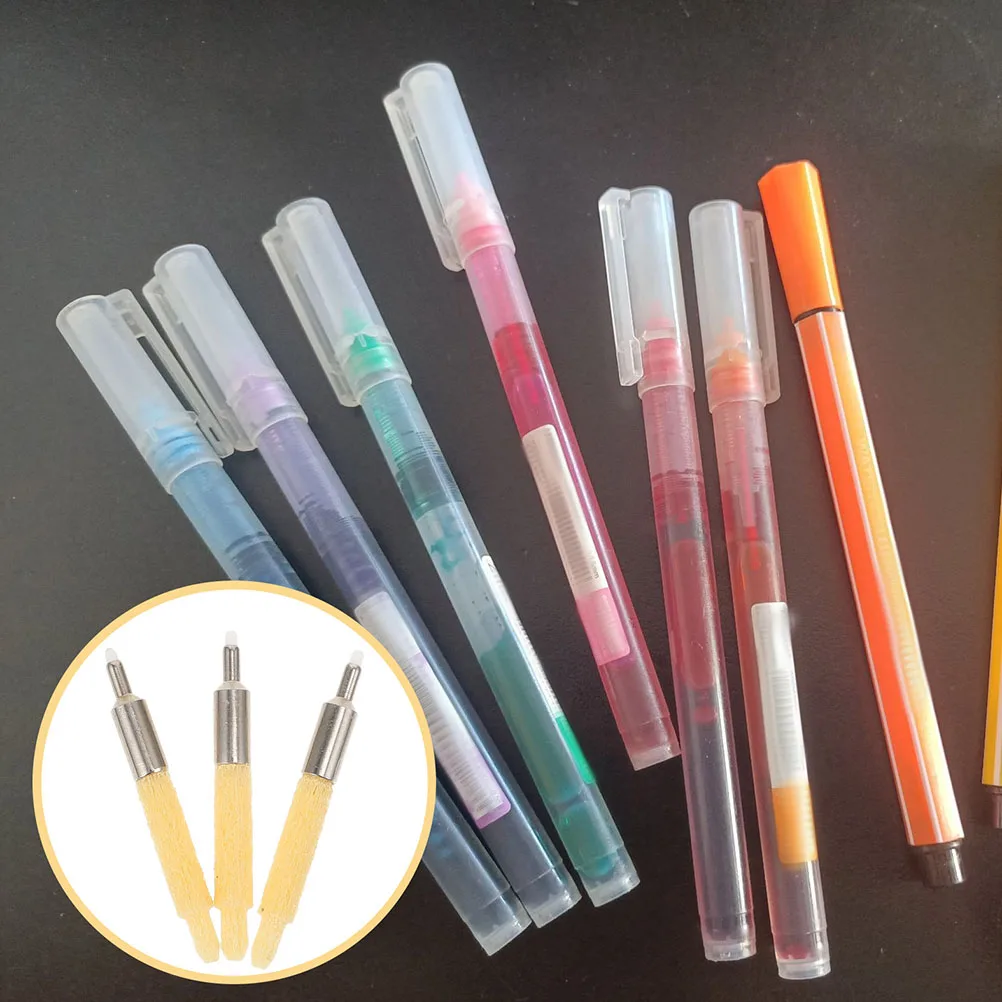 

4Pcs Replacement Nibs for Paint Pen Durable Acrylic Tips Paint Pen Accessories Spare Points for Home Office School Travel