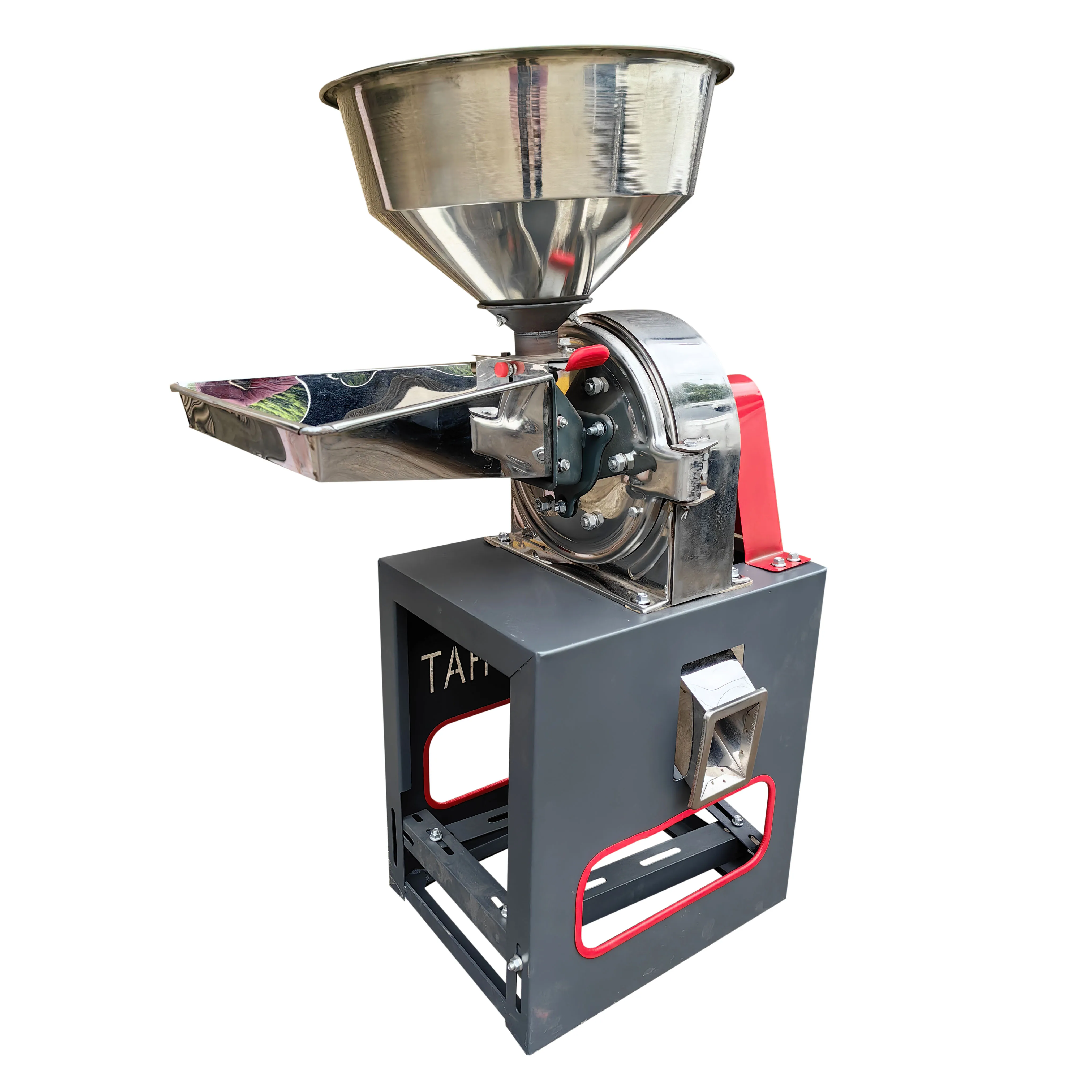 Hochwertige Edelstahl-Mahlmaschine, ultrafeine Pulverisierungsmaschinen für Gewürze, Mehl, große Körnung, Pulverfutterverarbeitung