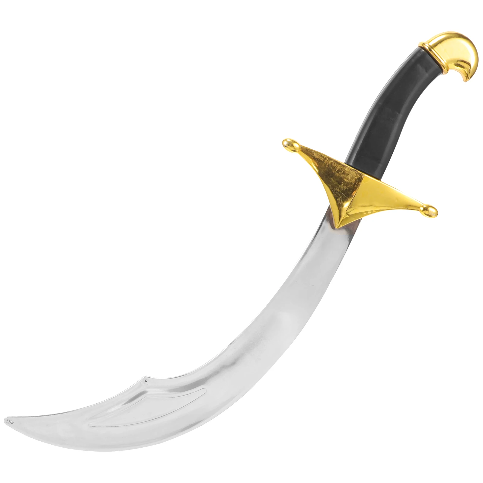 

Пластиковый пиратский реквизит, легкий меч с закругленными краями для Хэллоуина, косплея, вечерние сувениры для пиратской вечеринки, реквизит для меча для украшений