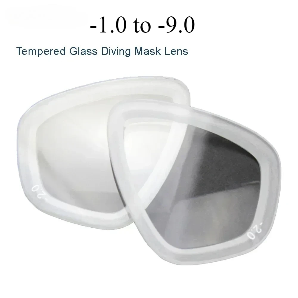 Scubal Diving Mask Snorkels  Set  Anti-burst myopia lenses  Anti-Fog adult Diving Swimming Easy Breath Tube  Snorkel Mask
