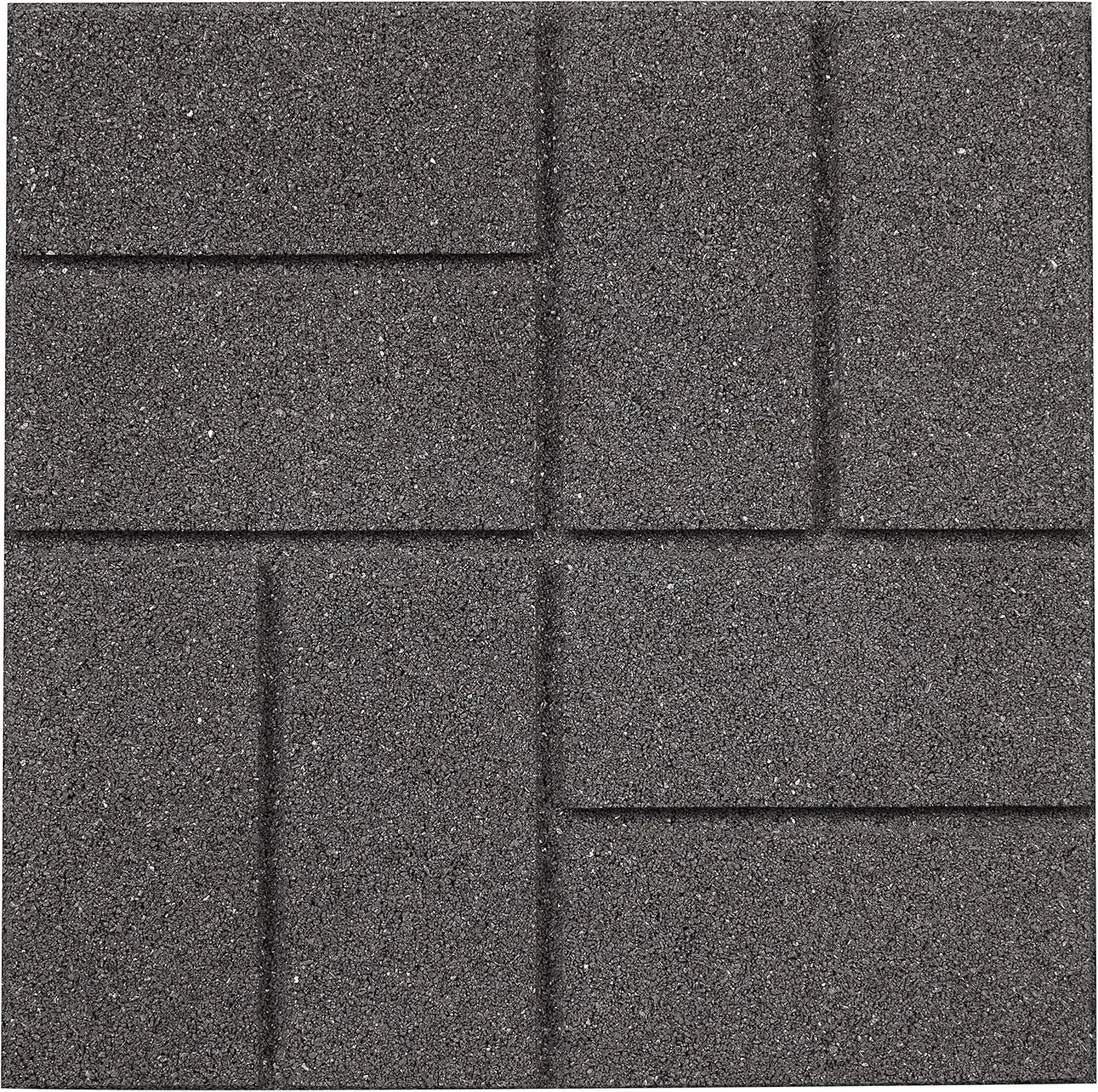 Dual Sided Rubber Paver Tile ,floor tiles,outdoor decor,flooring,outdoor floor tiles,Garden floor, garage floor tiles