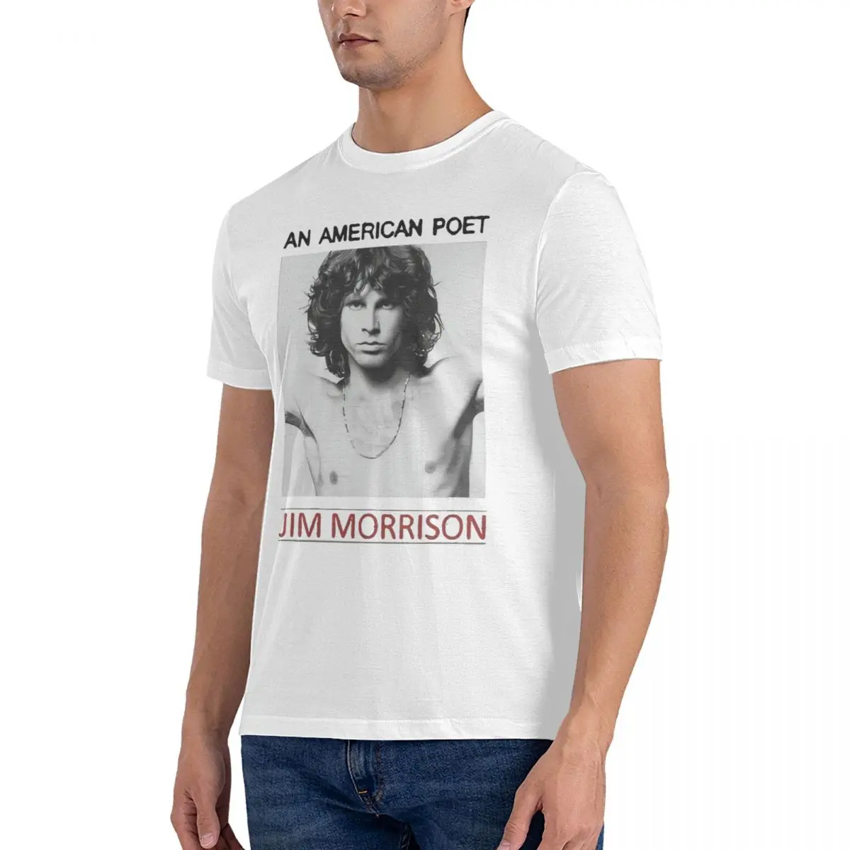 Jim Morrison Fan T-shirt Music Tee Mens Womens All Sizes Cheap Sale 100 % Cotton T Shirts For Boys Cool Summer Tees