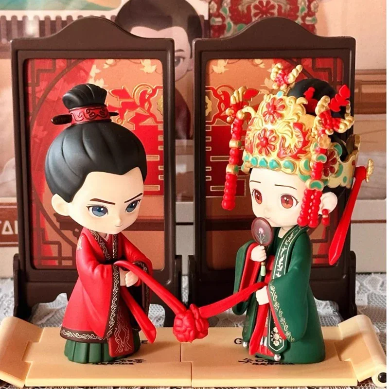 

The Story Of Ming Lan Blind Box Decoration Creative Wedding Model Dolls Mystery Box Desktop Ornament Gift Action Figures Toys