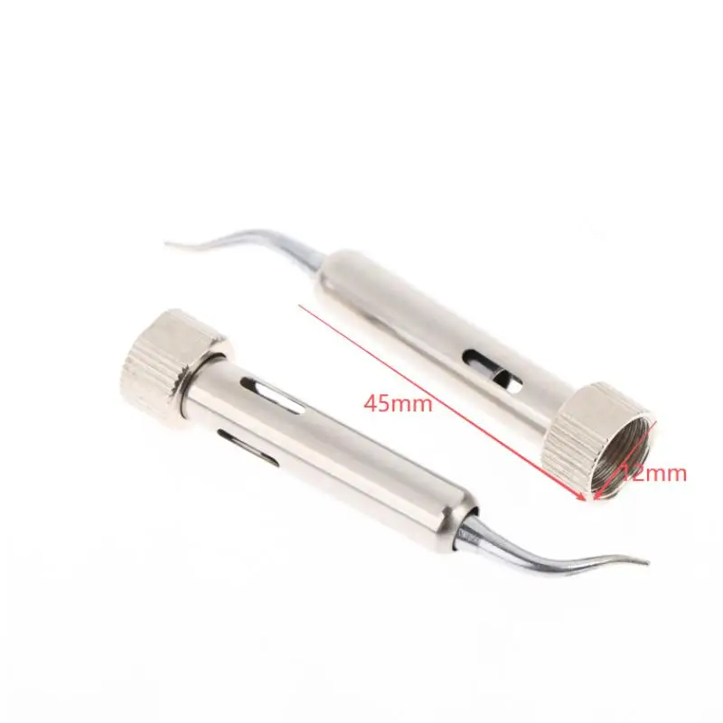 1Pair 938D Portable Hot Tweezers Mini Soldering Station Solder Tips For BGA SMD Repairing Accessories