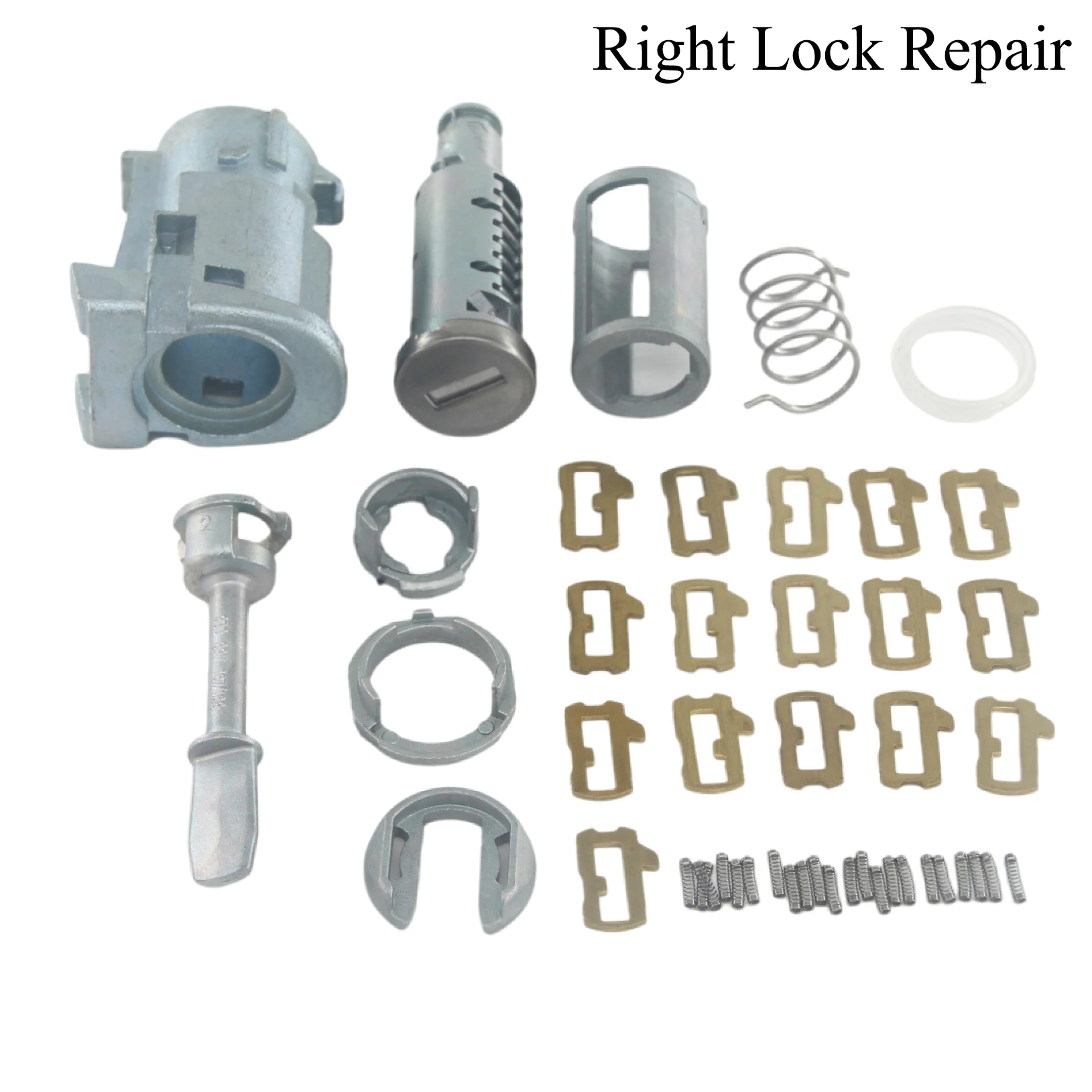 for VW PASSAT SEAT TOLEDO LEON AROSA LUPO LEFT RIGHT DOOR LOCK BARREL CYLINDER REPAIR KIT 3B0837167/168