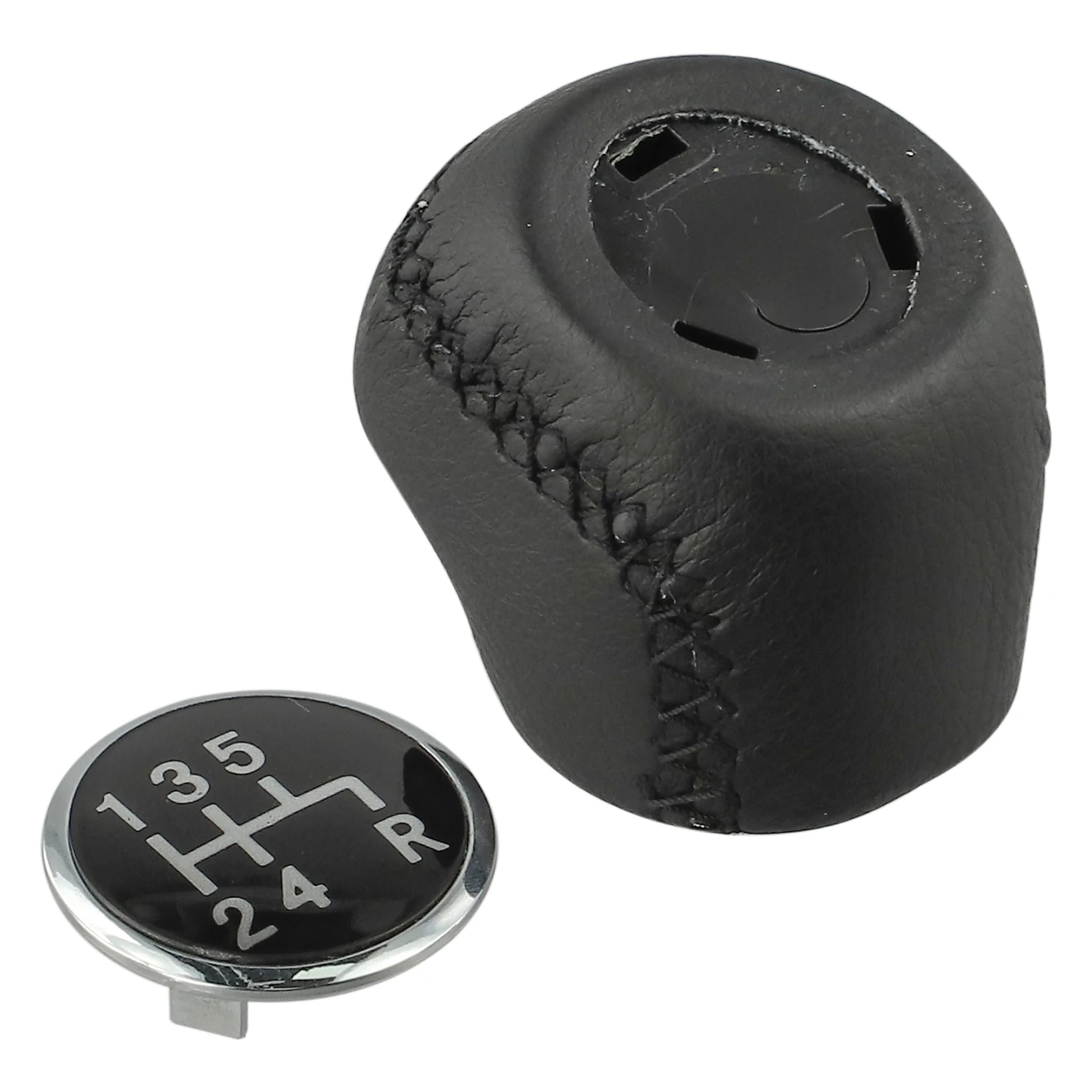 5/6 Speed For Fiat PU Leather Gear Shift Knob Manual Car GearStick Head Shift Replacement Knob Modified Shift Head