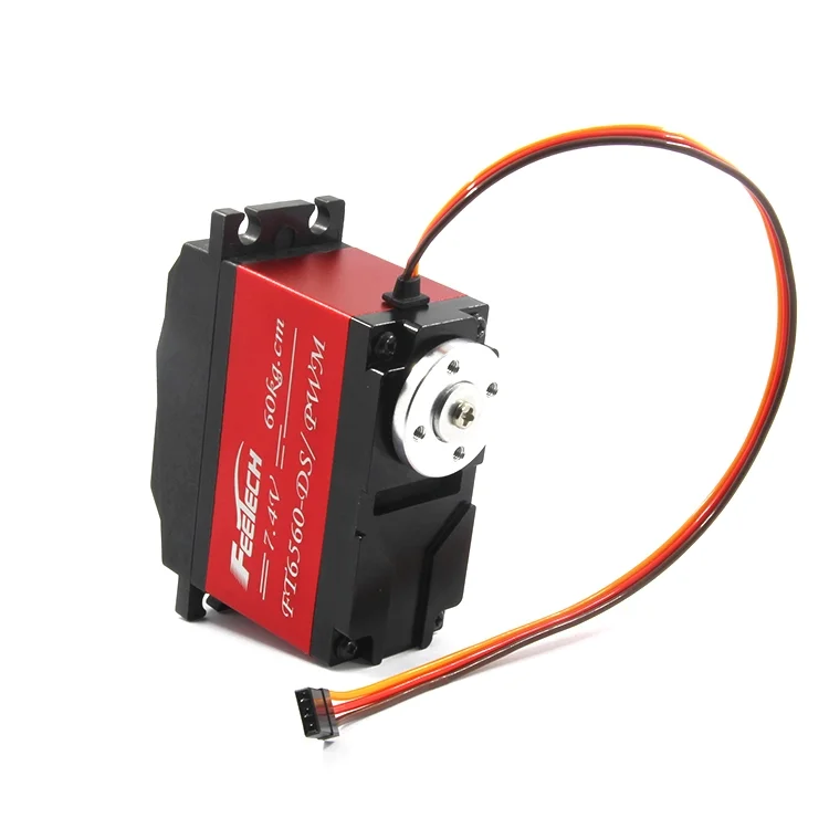 2026 Feetech 7.4V 60kg-Cm Servo Motor Inteligente com Controle Serial para Robôs Humanoides, Kits de Braço Robótico, Escavadeiras RC/WPL D12