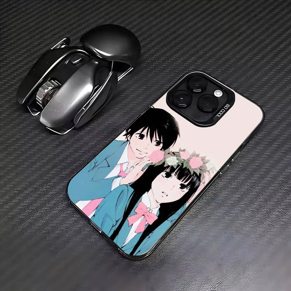 حافظة هاتف K-Kimi ni Todoke S-Sawako لهاتف iPhone 17,16,15,14,13,12,11,Pro Max, Plus غطاء فضي كاندي #6