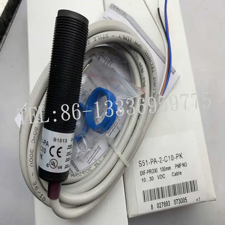 

In stock S51-PA-2-C10-NK S51-PA-2-C10-PK Inductive sensors One year warranty